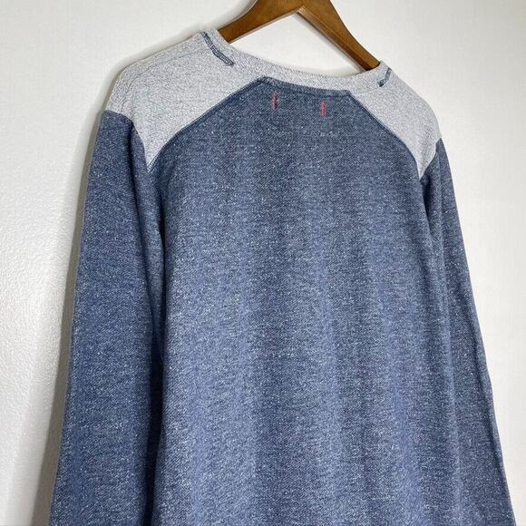 Tommy Bahama Blue Heather Long Sleeve Crewneck Sweater Size Large Men’s - Picture 6 of 9